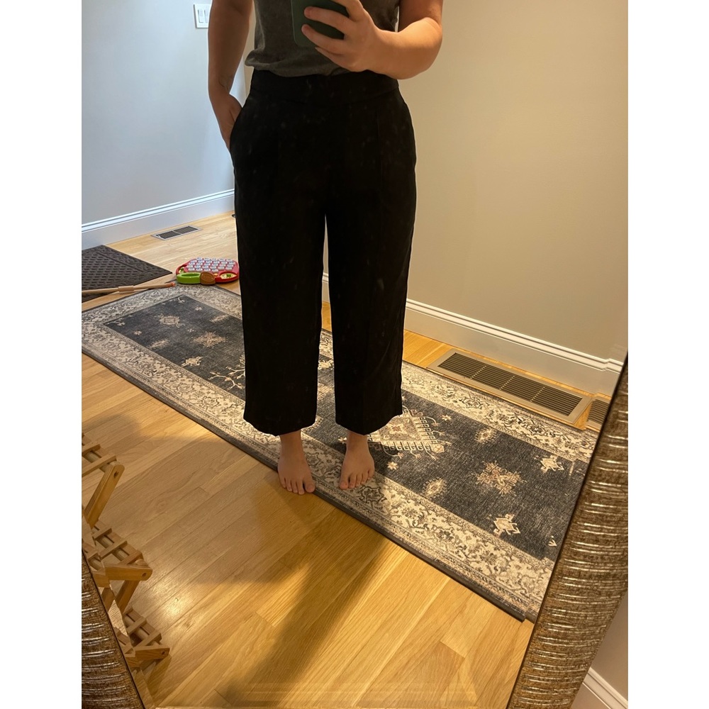 J’Crew high rise linen blend pants